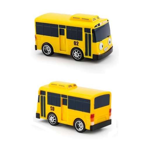 Автобусы "Тайо" инерционные БЕЗ гаража (цвет на выбор)