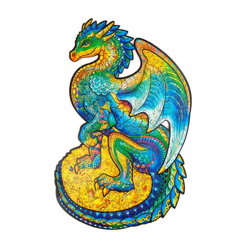 Unidragon деревянный пазл «Оберегающий дракон»
