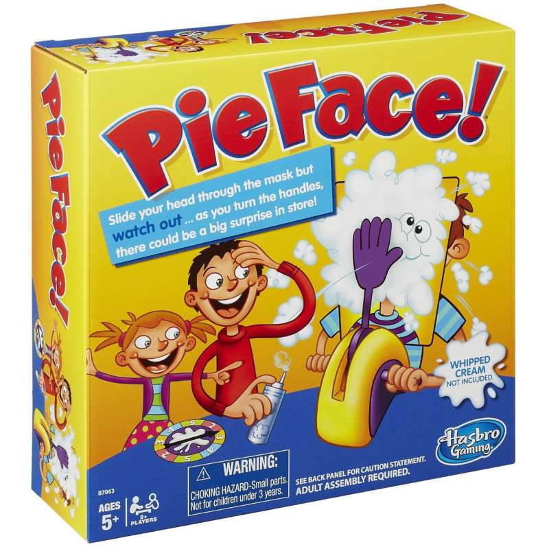 Игра "Pie face (пирог в лицо)"